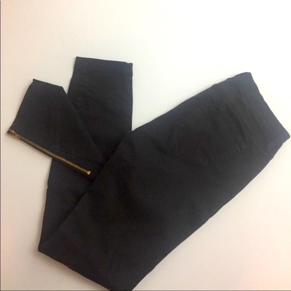 J. Crew | Toothpick Moto | Black | 26 | NWT - Picture 1 of 5